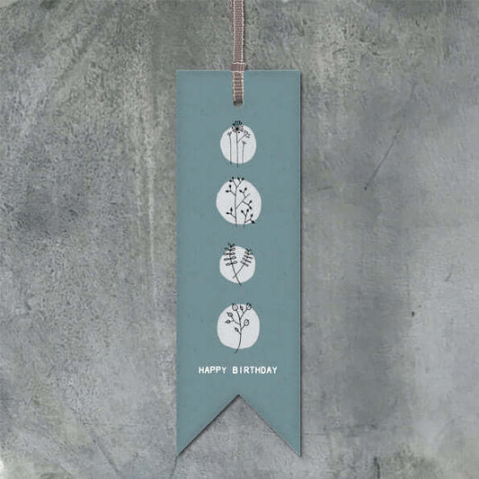 East of India Birthday Bookmark