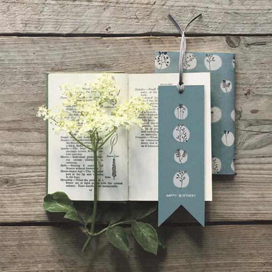 East of India Birthday Bookmark