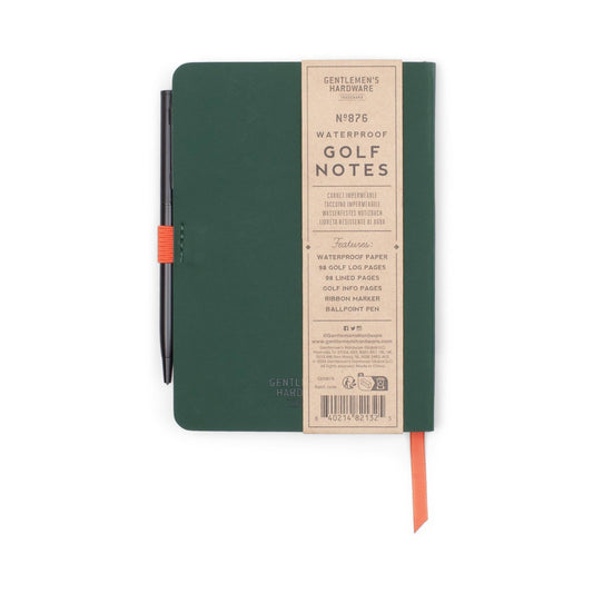 Waterproof Golfers Notebook - The Red Squirrel