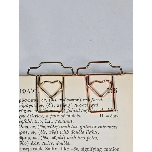 20 Coffee Cup paper clips in a tin. - The Red Squirrel