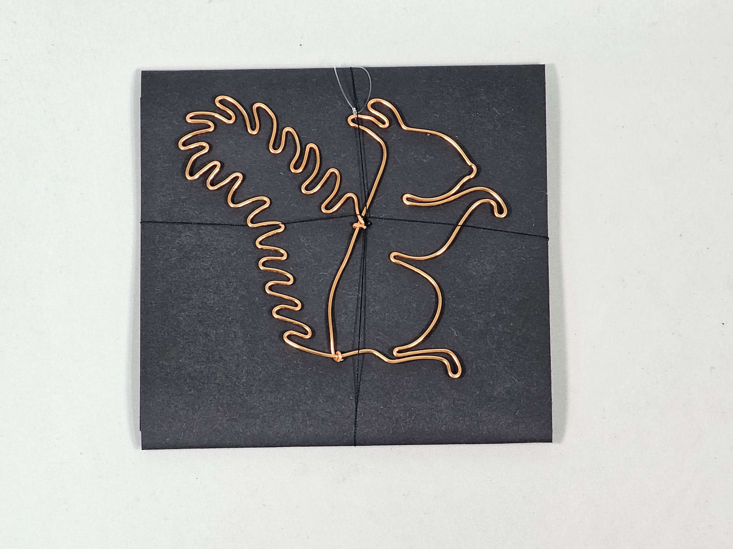 A wire squirrel