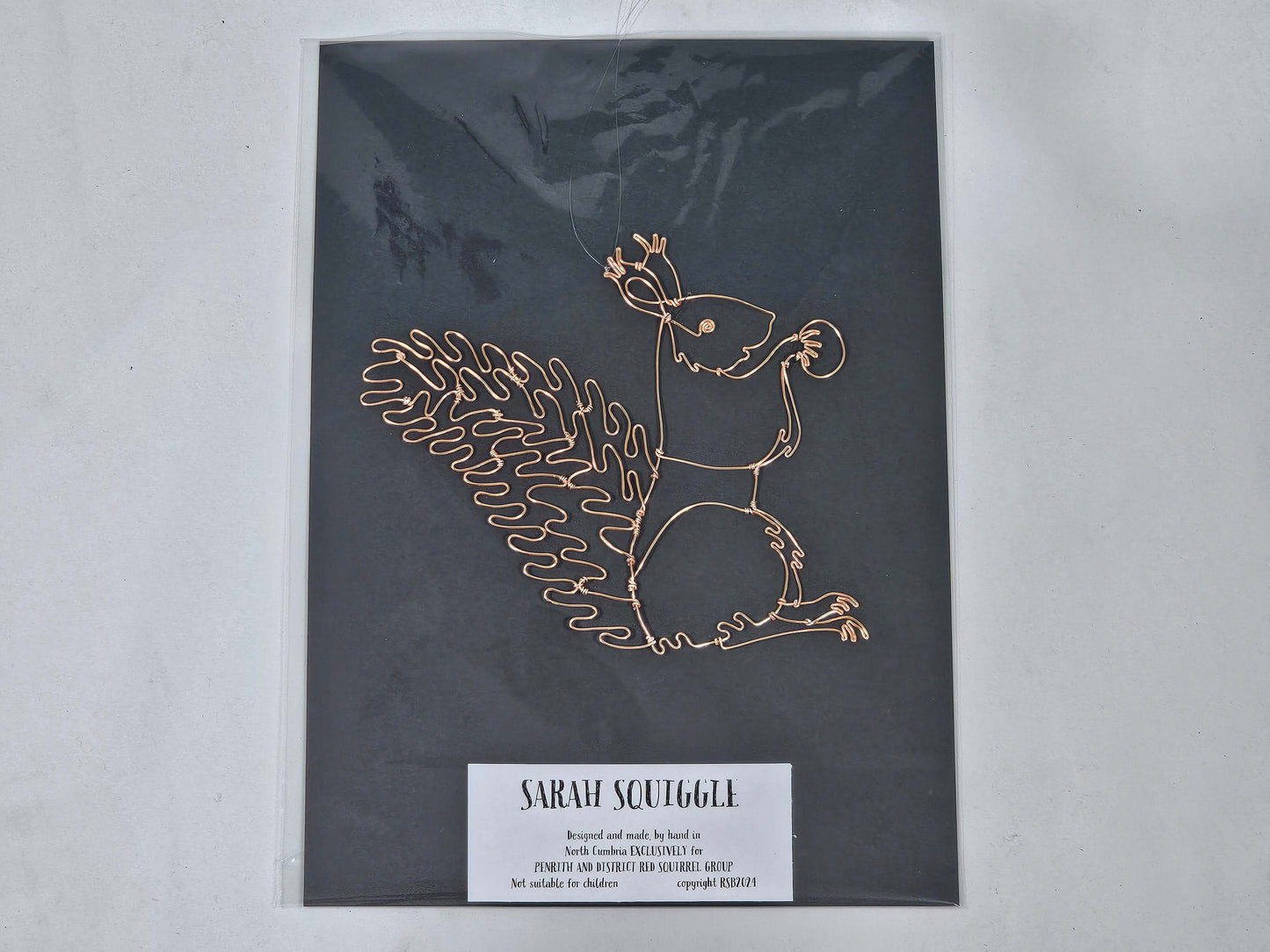 Hanging Squirrel