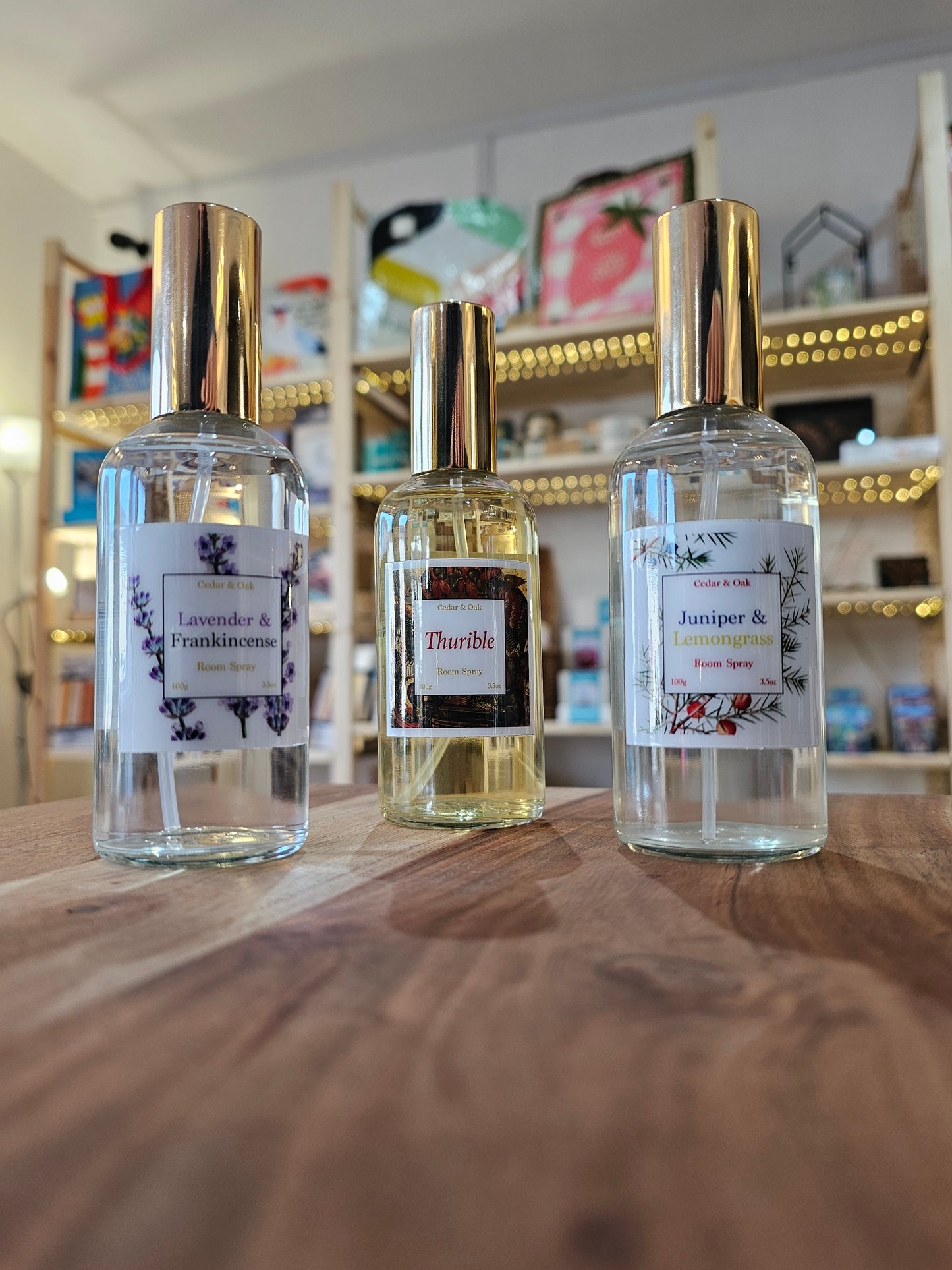 Juniper & Lemongrass Room Spray by Cedar & Oak