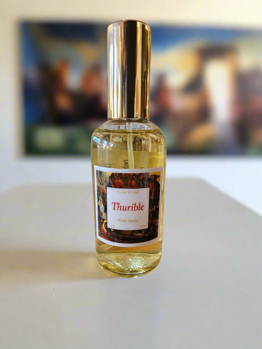 Bottle of room spray