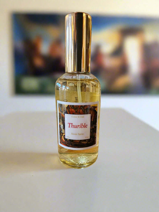 Bottle of room spray