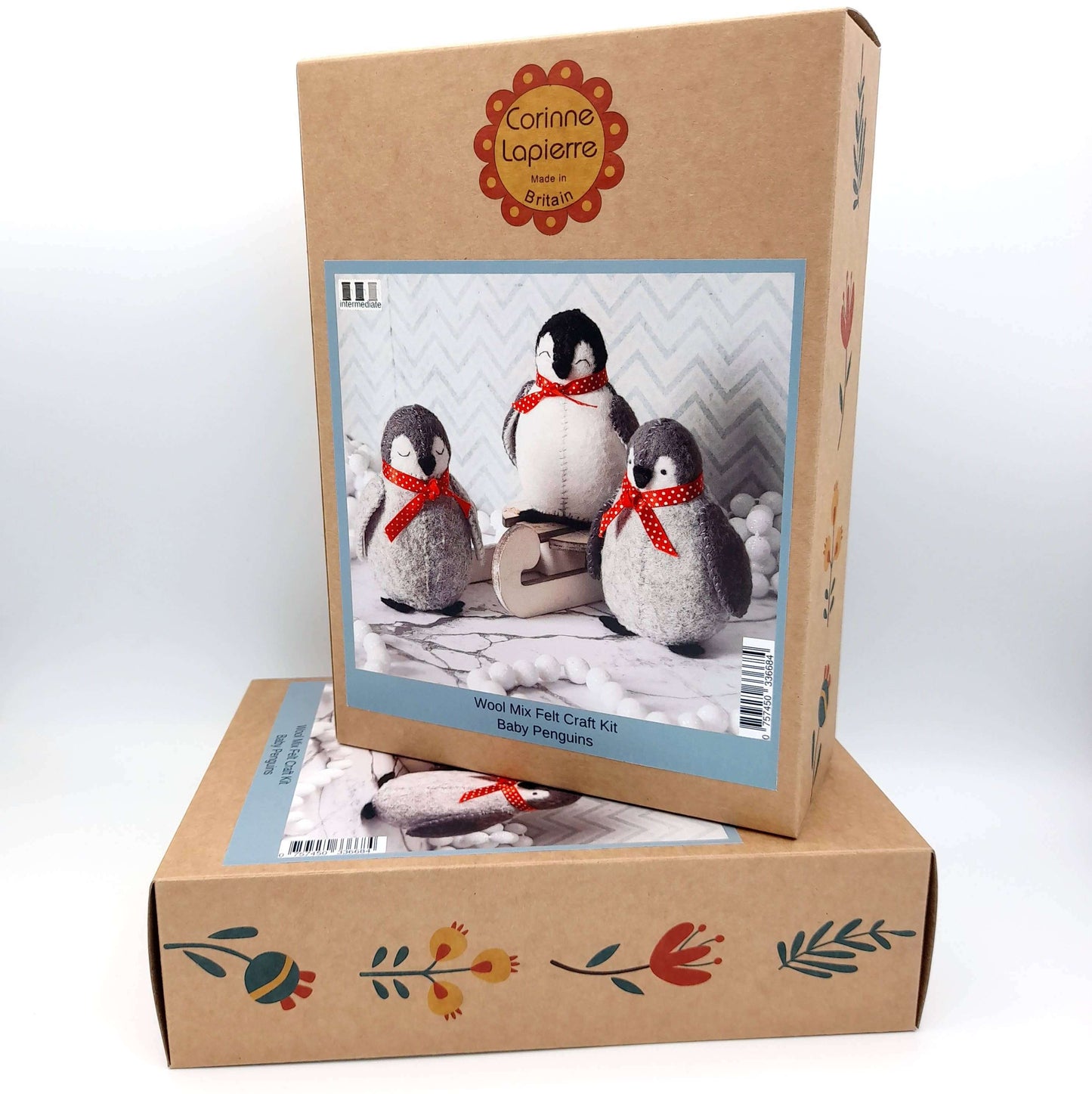 Baby Penguins Felt Craft Kit - The Red Squirrel