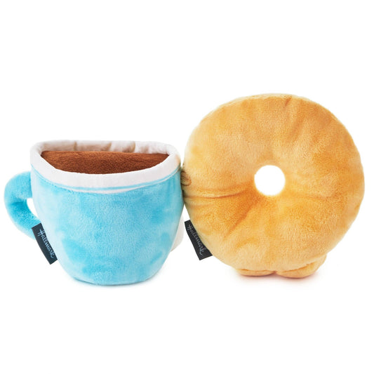 Better Together Doughnut & Coffee Magnetic Soft Toy Pair - The Red Squirrel
