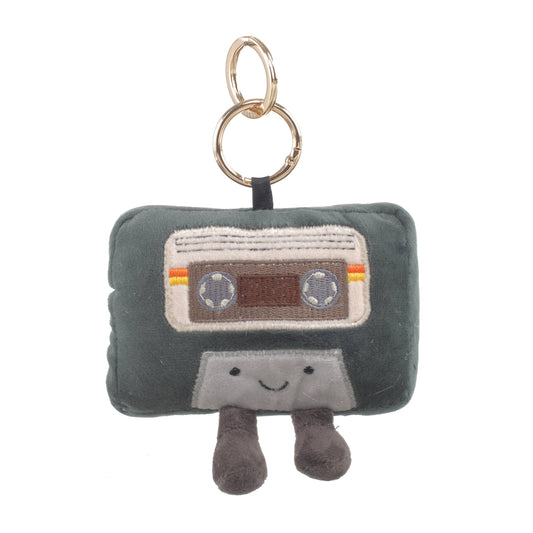 Plush Cassette Bag Charm - The Red Squirrel