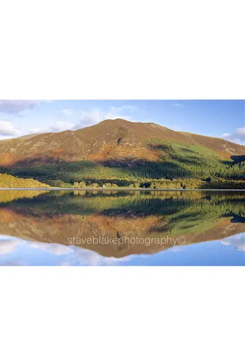Steve Blake Photography Greetings Cards featuring scenic Lake District reflection.
