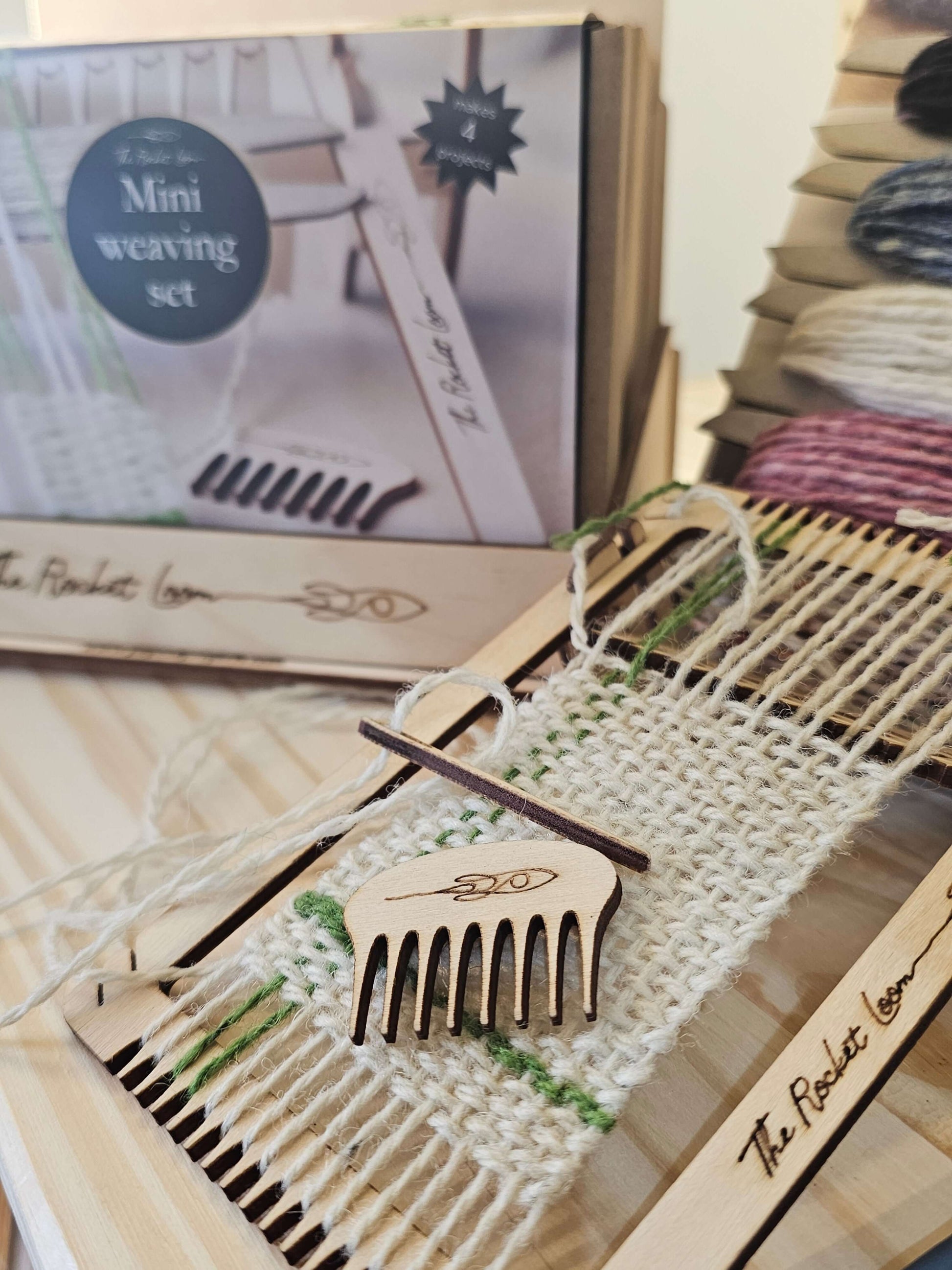 This beautiful loom set will give you hours of joy.