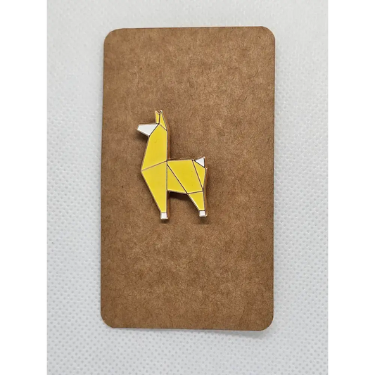 Alloy animal pin badges - Alpaca - Pin badges
