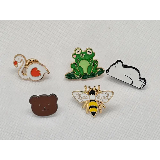 Animal Pin badges fun and quirky gifts. - Pin badges
