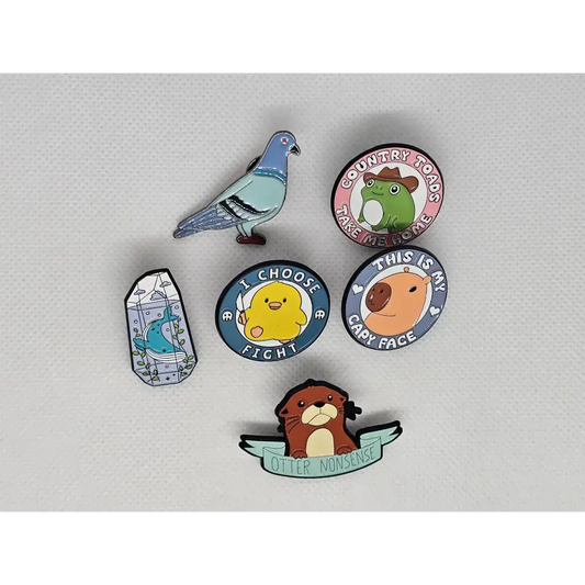 Animal Pin badges (Variety) - Pin badges