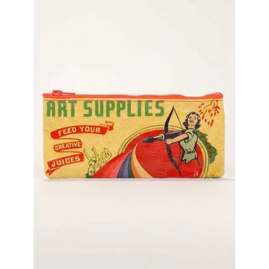 Art Supplies Pencil Case