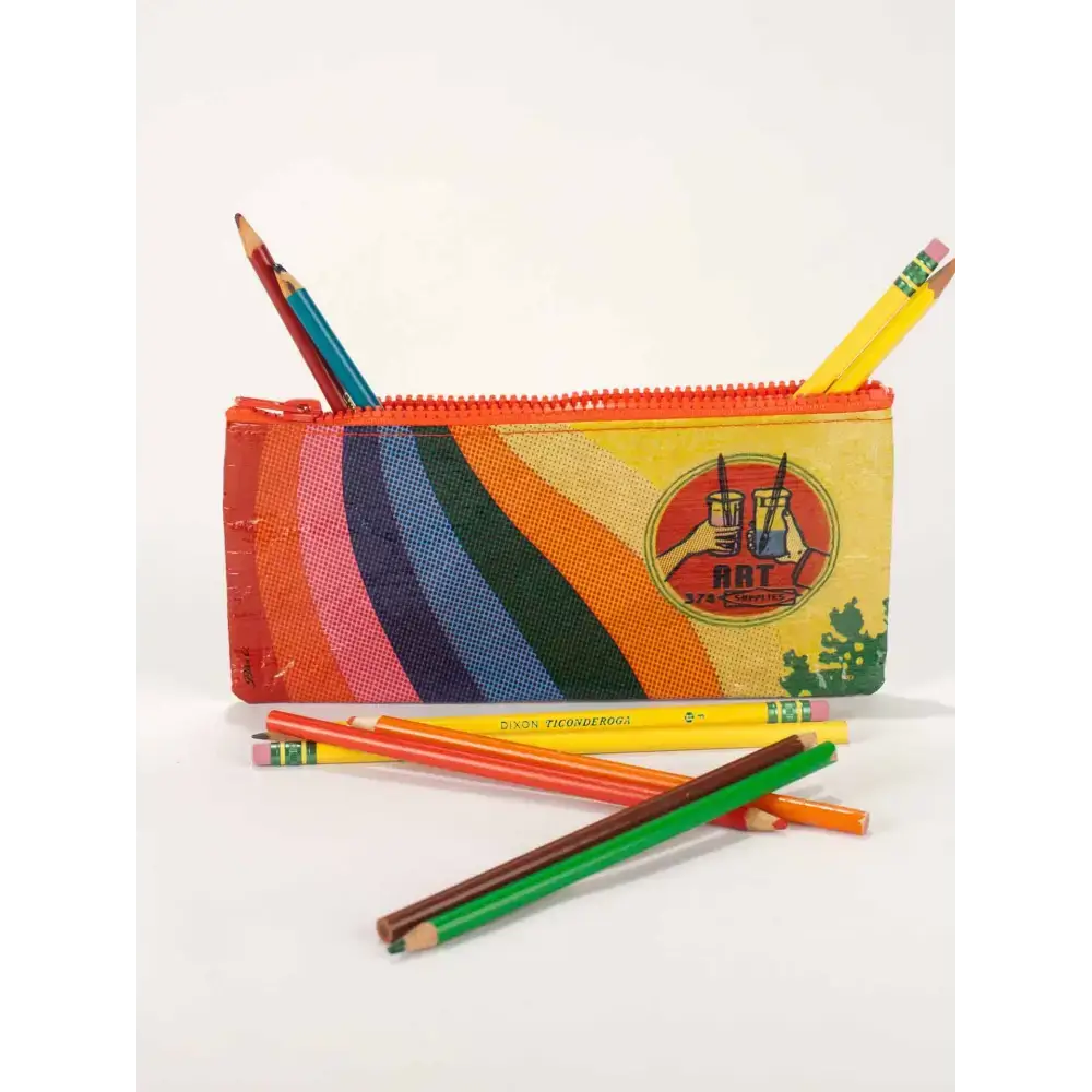 Art Supplies Pencil Case