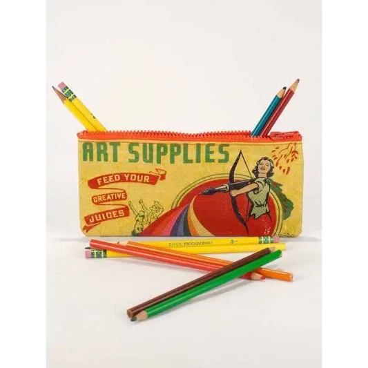 Art Supplies Pencil Case