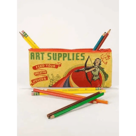 Art Supplies Pencil Case - The Red Squirrel