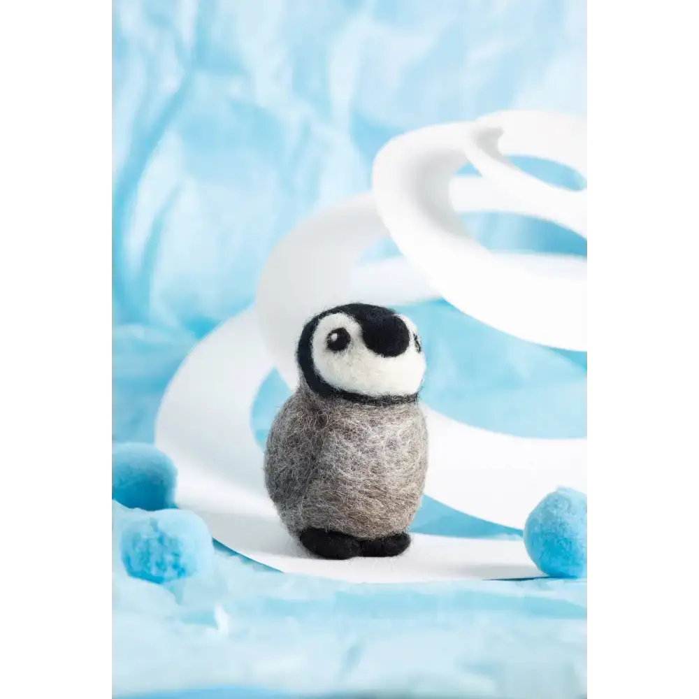 Baby Penguin Mini Felting Kit