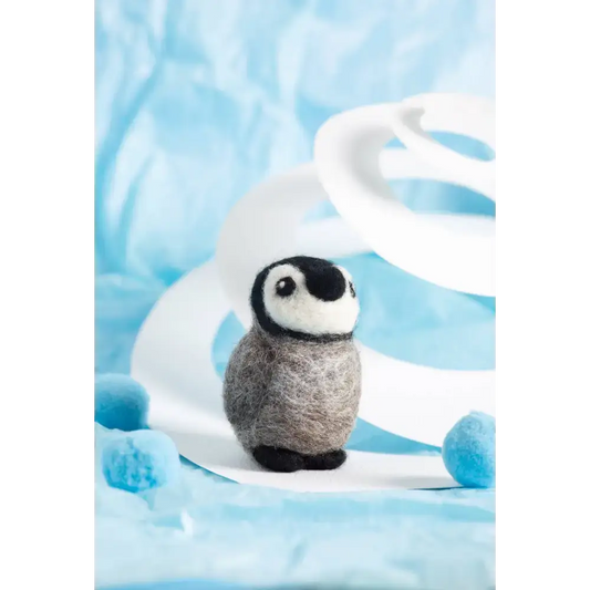 Baby Penguin Mini Felting Kit