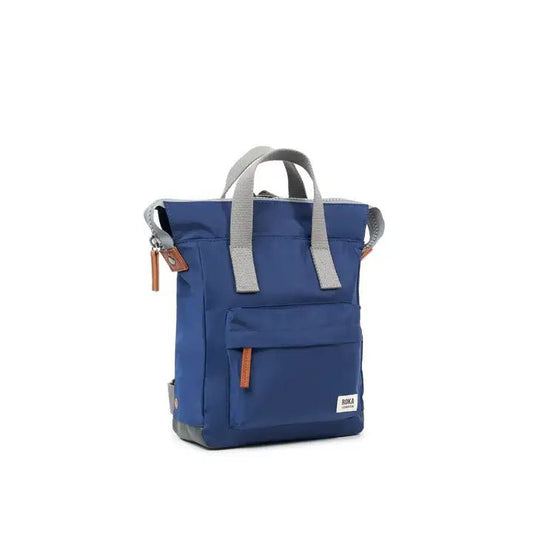 ROKA London Bantry Backpack in Crisp Blue Nylon