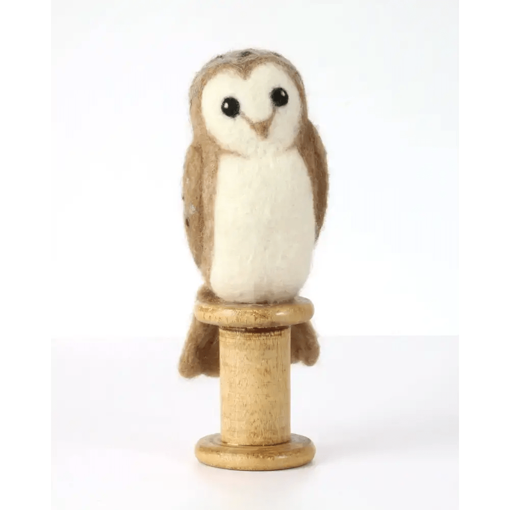 Barn Owl Needle Felting Kit | Complete Craft Kit - The Red Squirrel