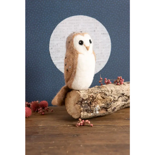 Barn Owl Needle Felting Kit | Complete Craft Kit