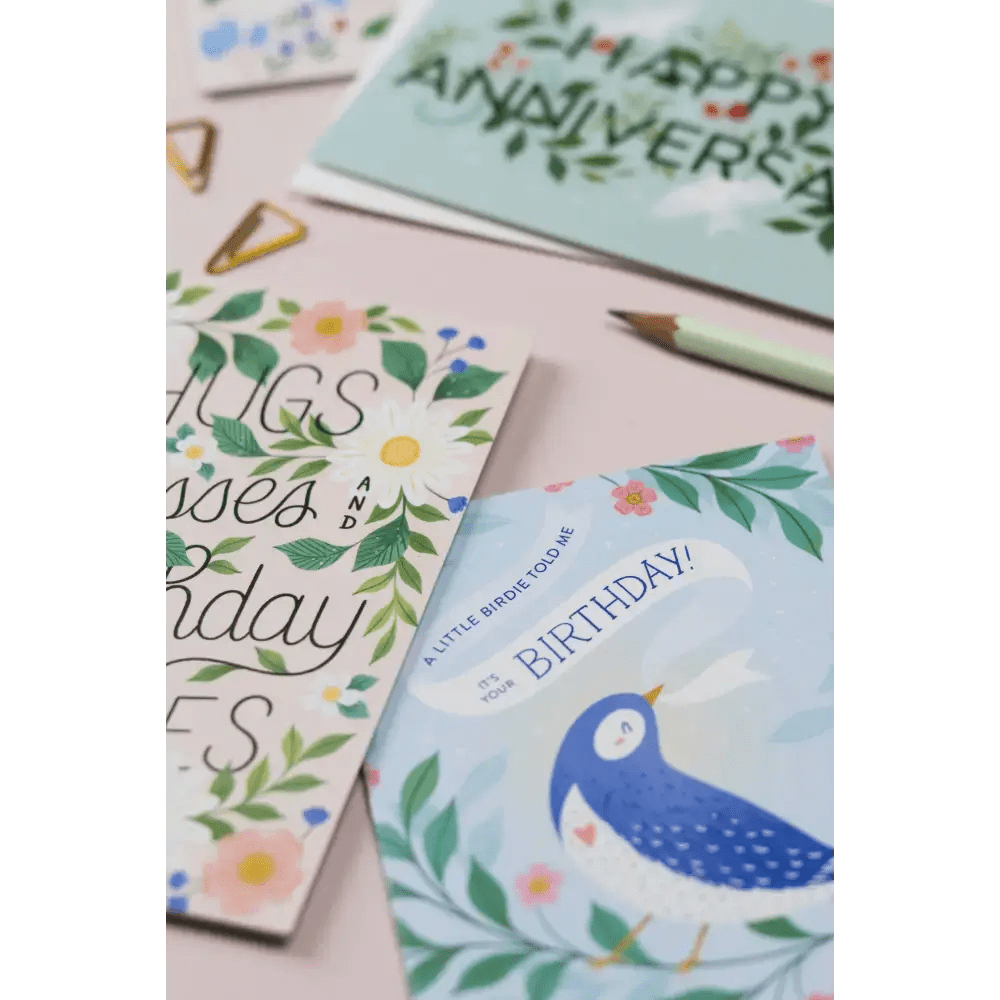 Birdie Birthday | Birthday Card | Female Greeting Card - The Red Squirrel