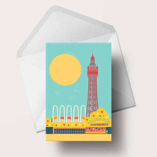 Blackpool Greeting Card