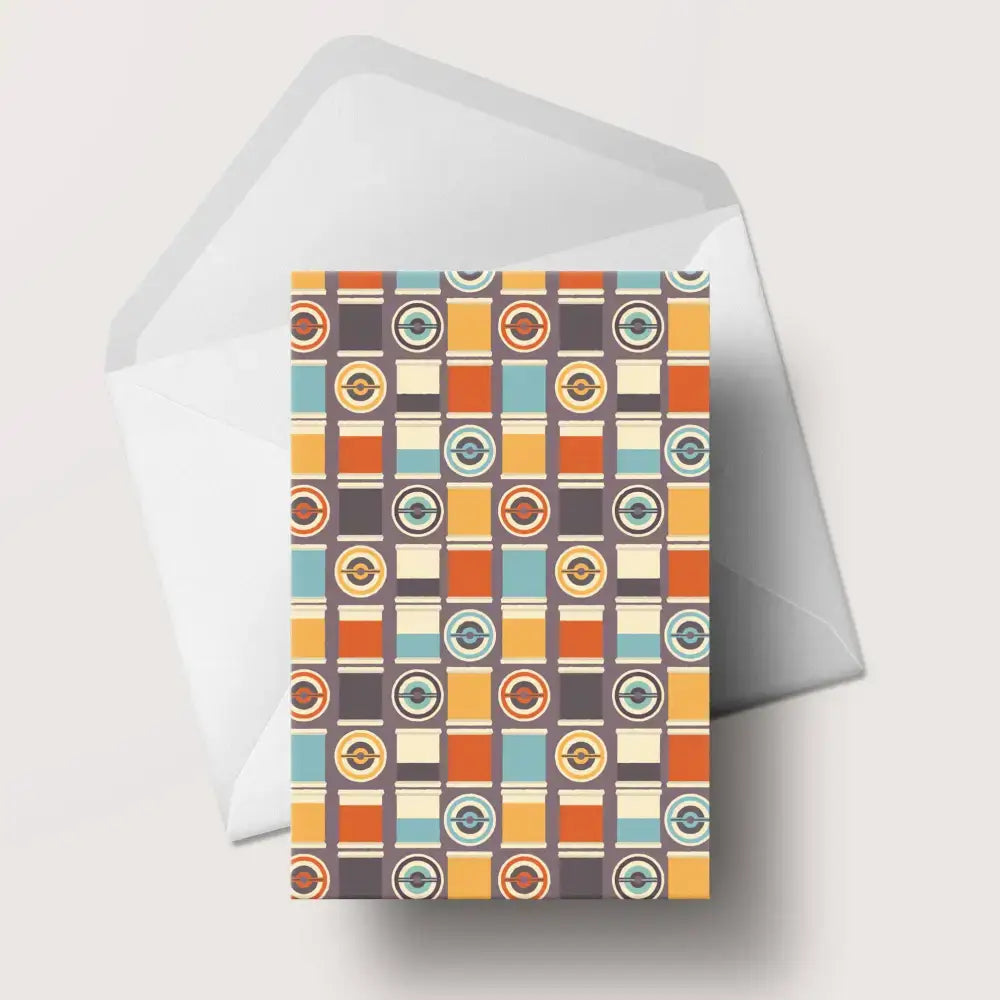 Bobbins Greeting Card