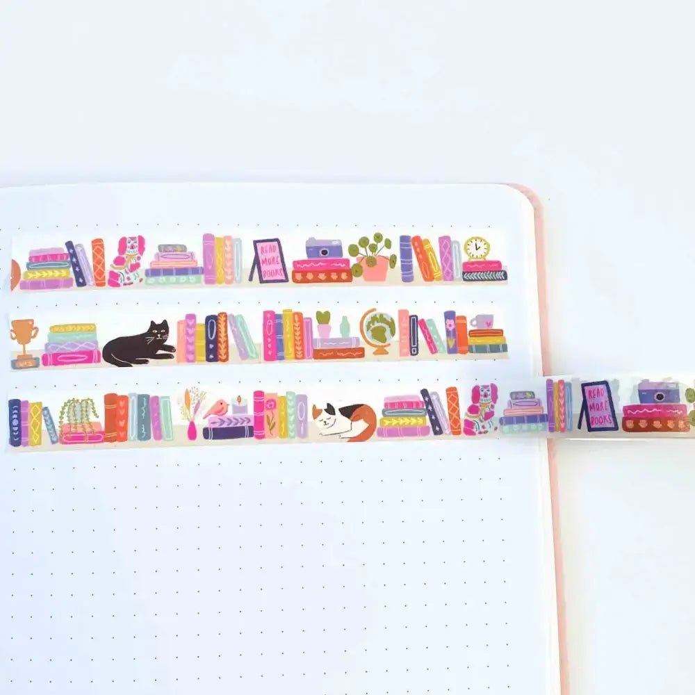 Bookshelf Washi Tape