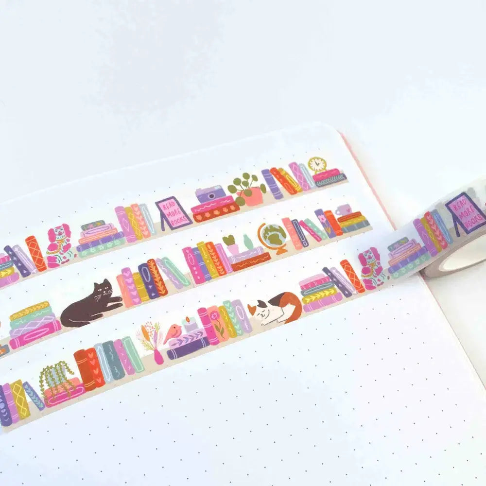 Bookshelf Washi Tape