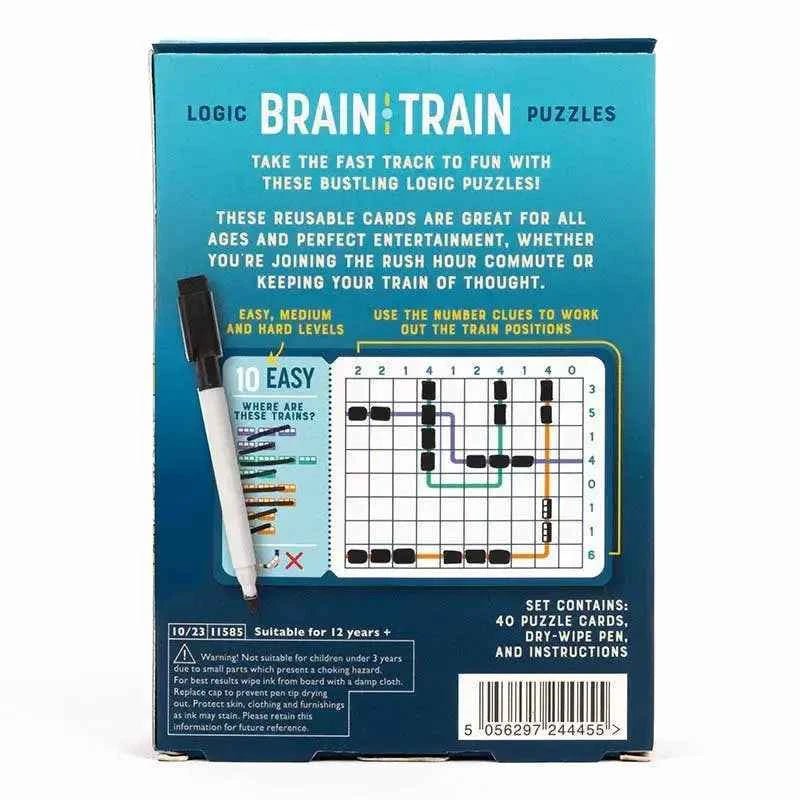 Brain Train Logic Puzzles - The Red Squirrel