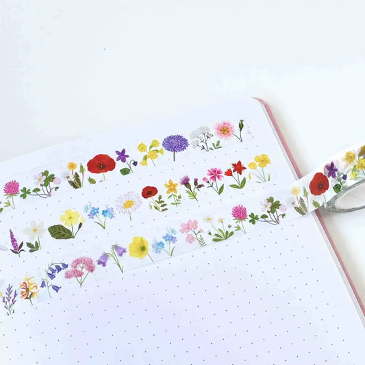British Wildflowers Washi Tape