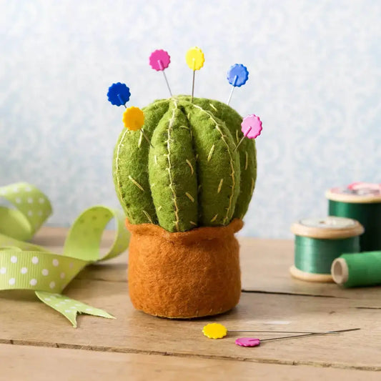 Cactus Pincushion Felt Craft Mini Kit - Felt craft kits