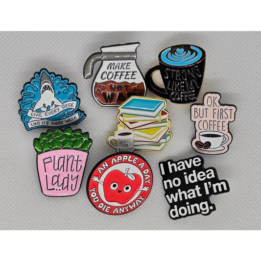 Cool design pin badges (Various Designs) - Pin badges