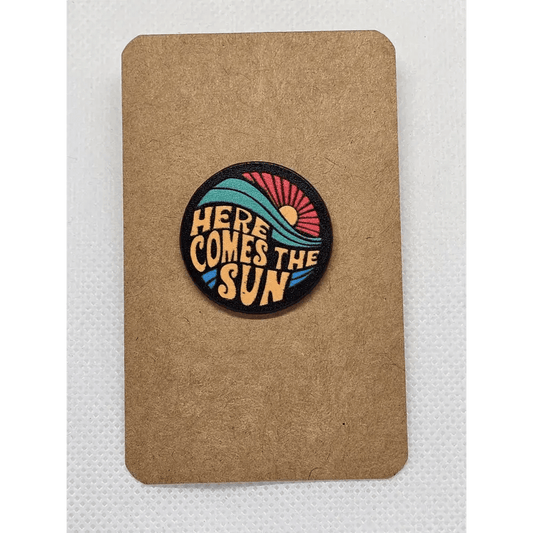 Cool quirky pin badges (various) - The Red Squirrel