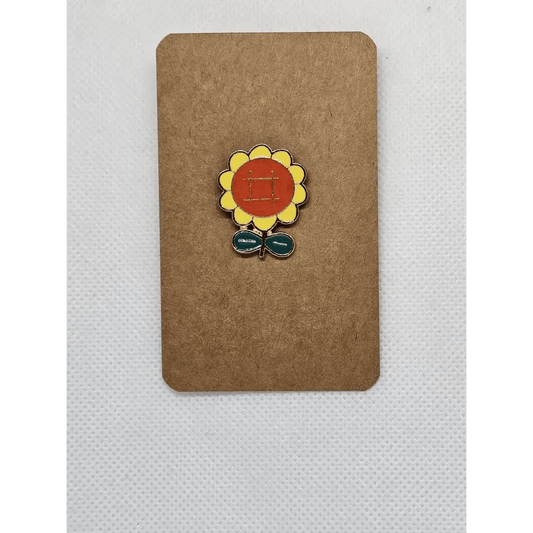 Cute Floral Pin badges (Various designs) - The Red Squirrel