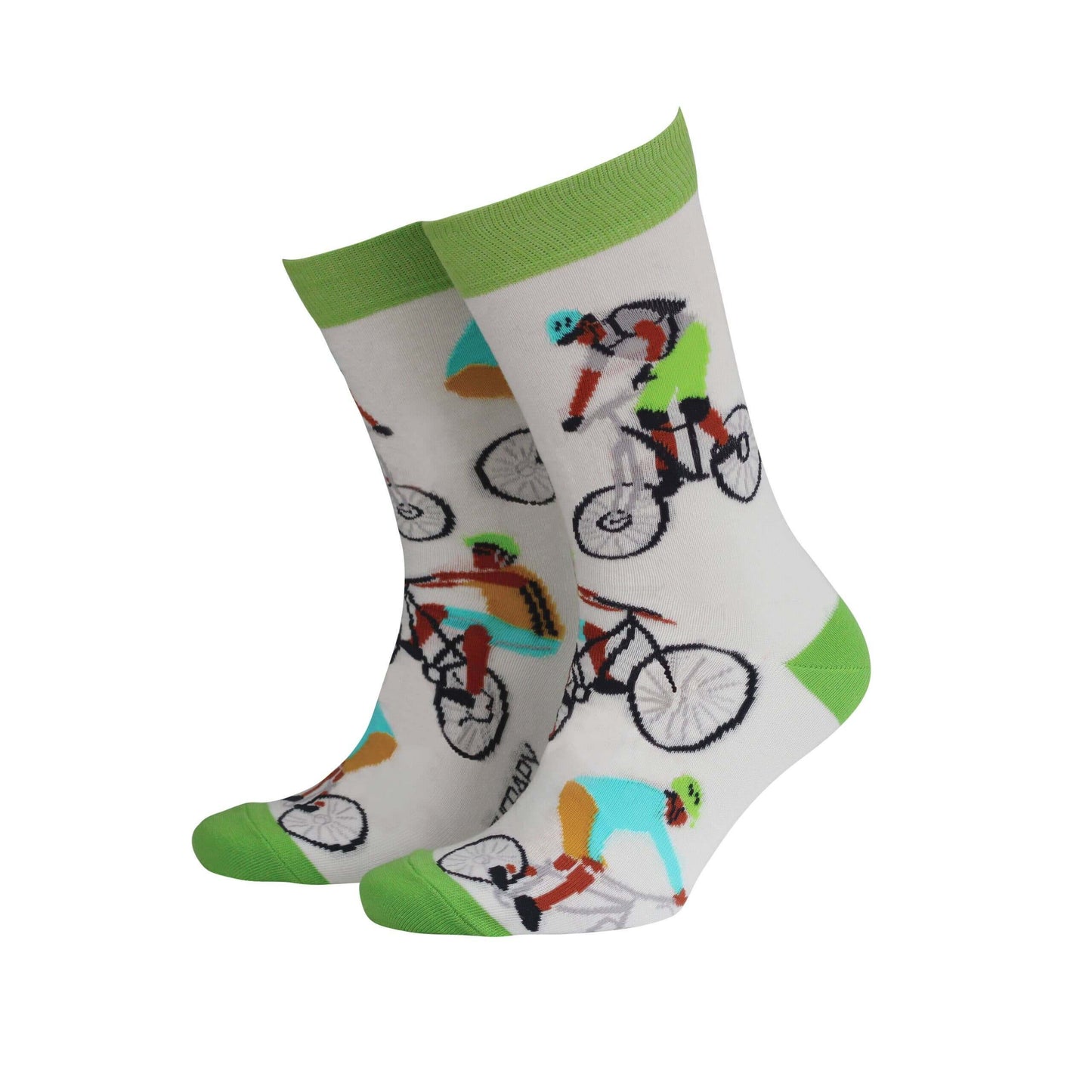 Mountain Bikes - Men's Welsh Bamboo Socks - The Red Squirrel
