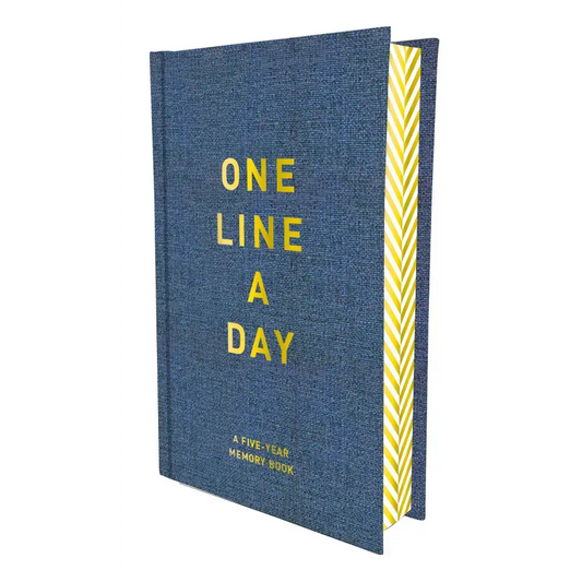 Denim One Line a Day - A Five-Year Memory Book