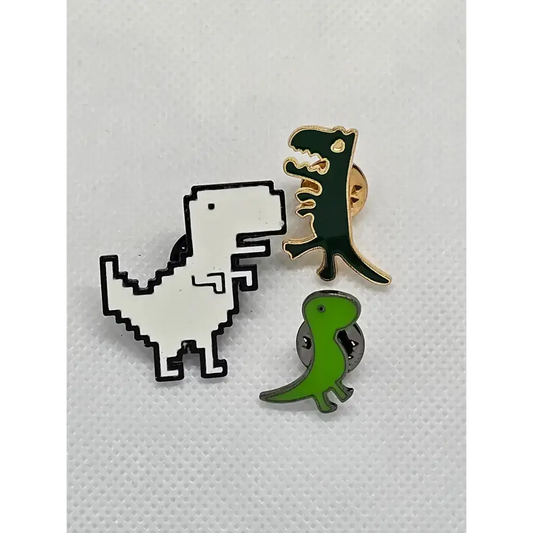 Dinosaur pin badge - Pin badges