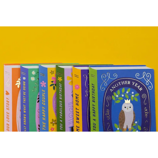 Fairytale Wise Owl Birthday Card | Gold Foil Birthday Card