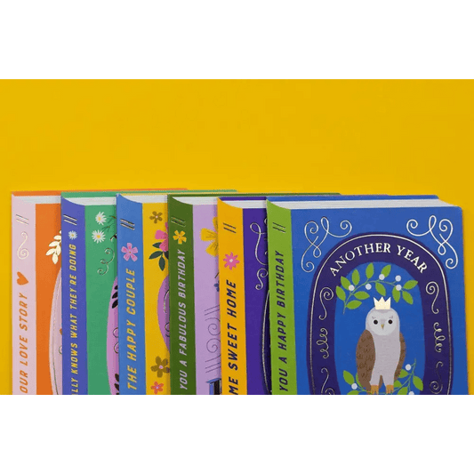 Fairytale Wise Owl Birthday Card | Gold Foil Birthday Card - The Red Squirrel