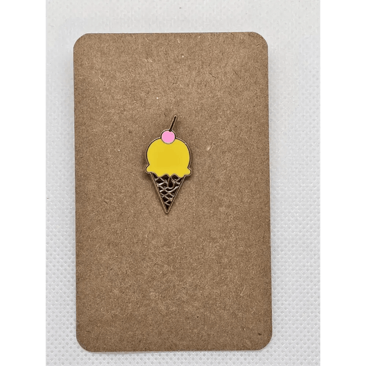 Food themed pin badges part 2 - The Red Squirrel