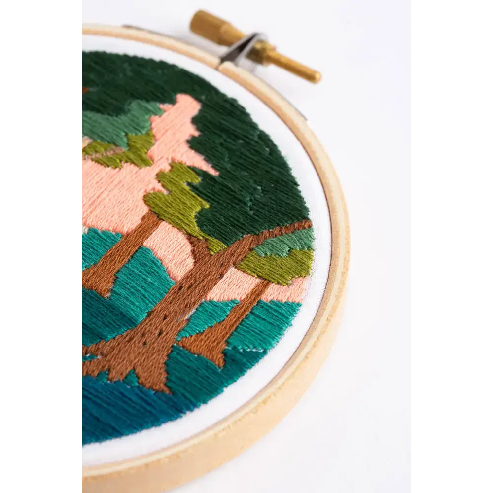Forest Walk Mini Embroidery Kit
