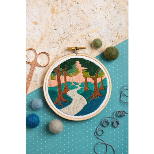 Forest Walk Mini Embroidery Kit