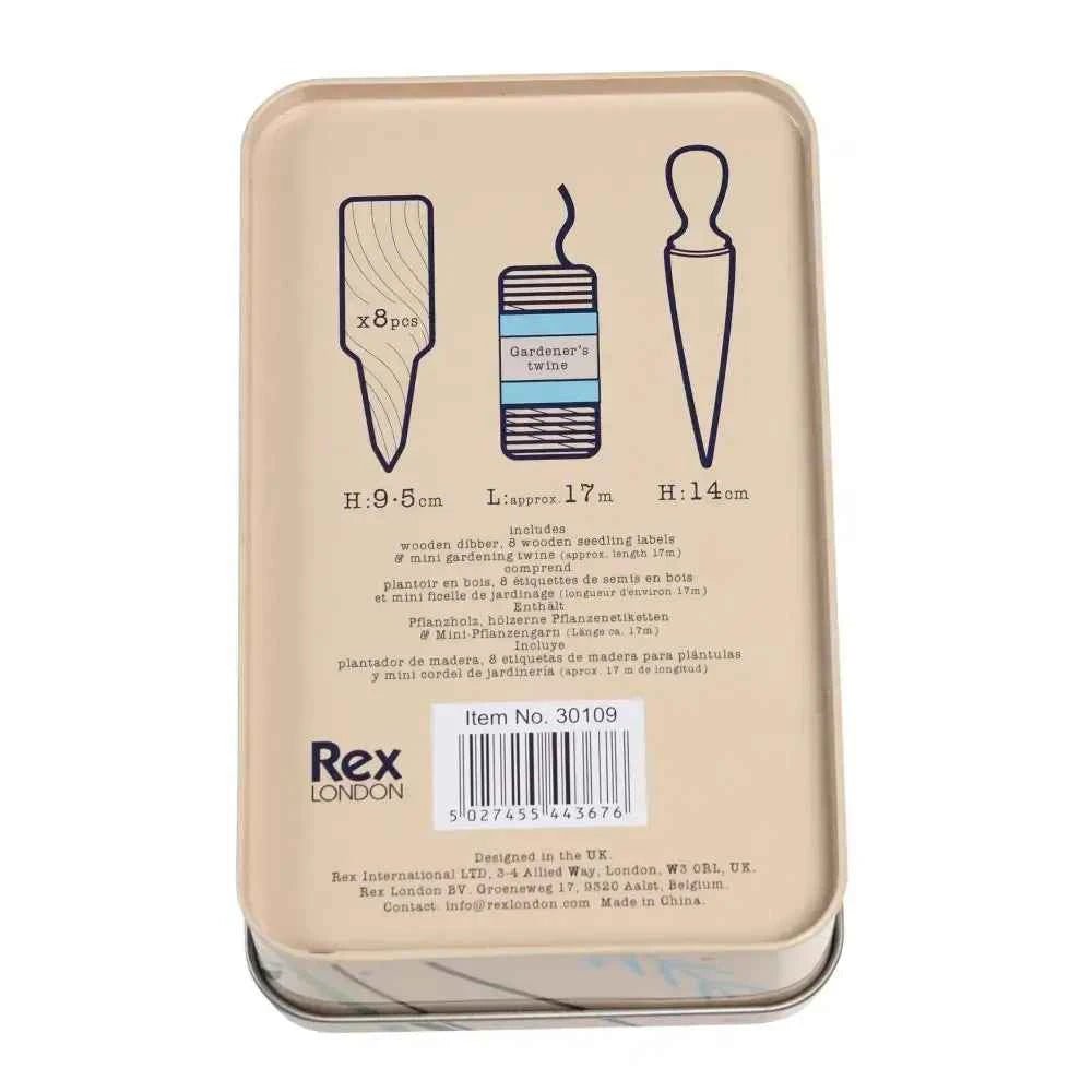 Gardener's Tools And Twine in a Tin - Your Garden - The Red Squirrel