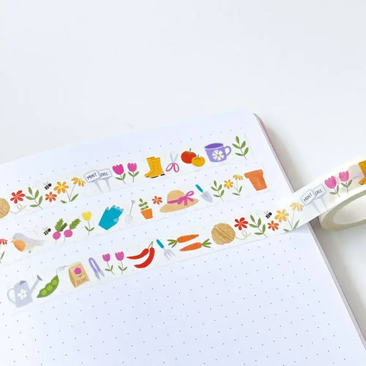 Gardening Washi Tape