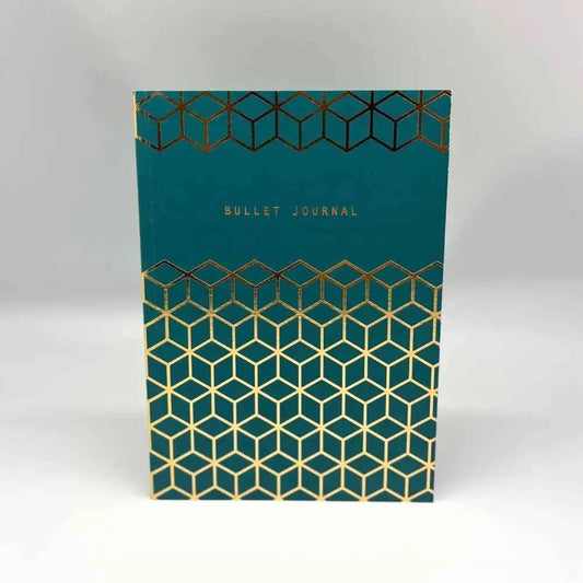 Geometric A5 Bullet Journal - The Joy of Journaling - The Red Squirrel