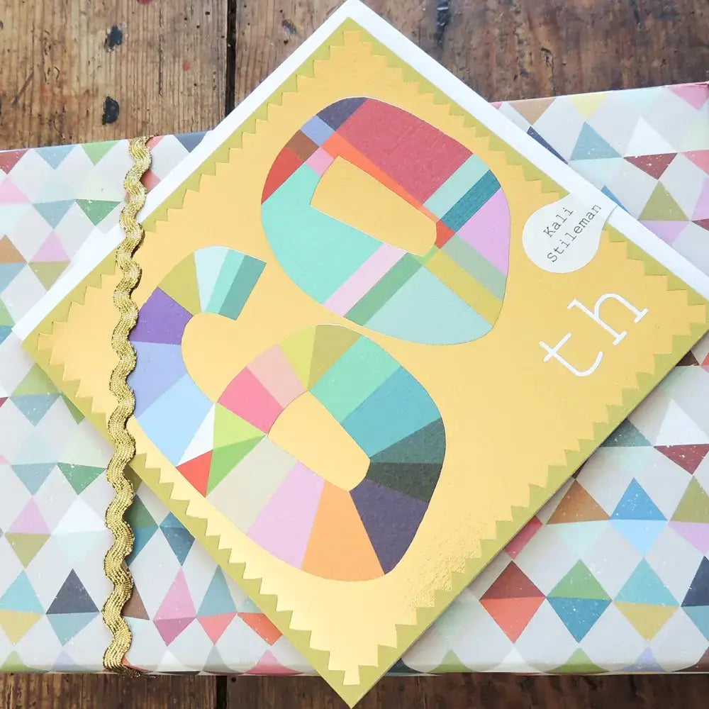 Gold Foiled Sixty Birthday Card