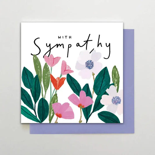 HA30 - With Sympathy Flowers